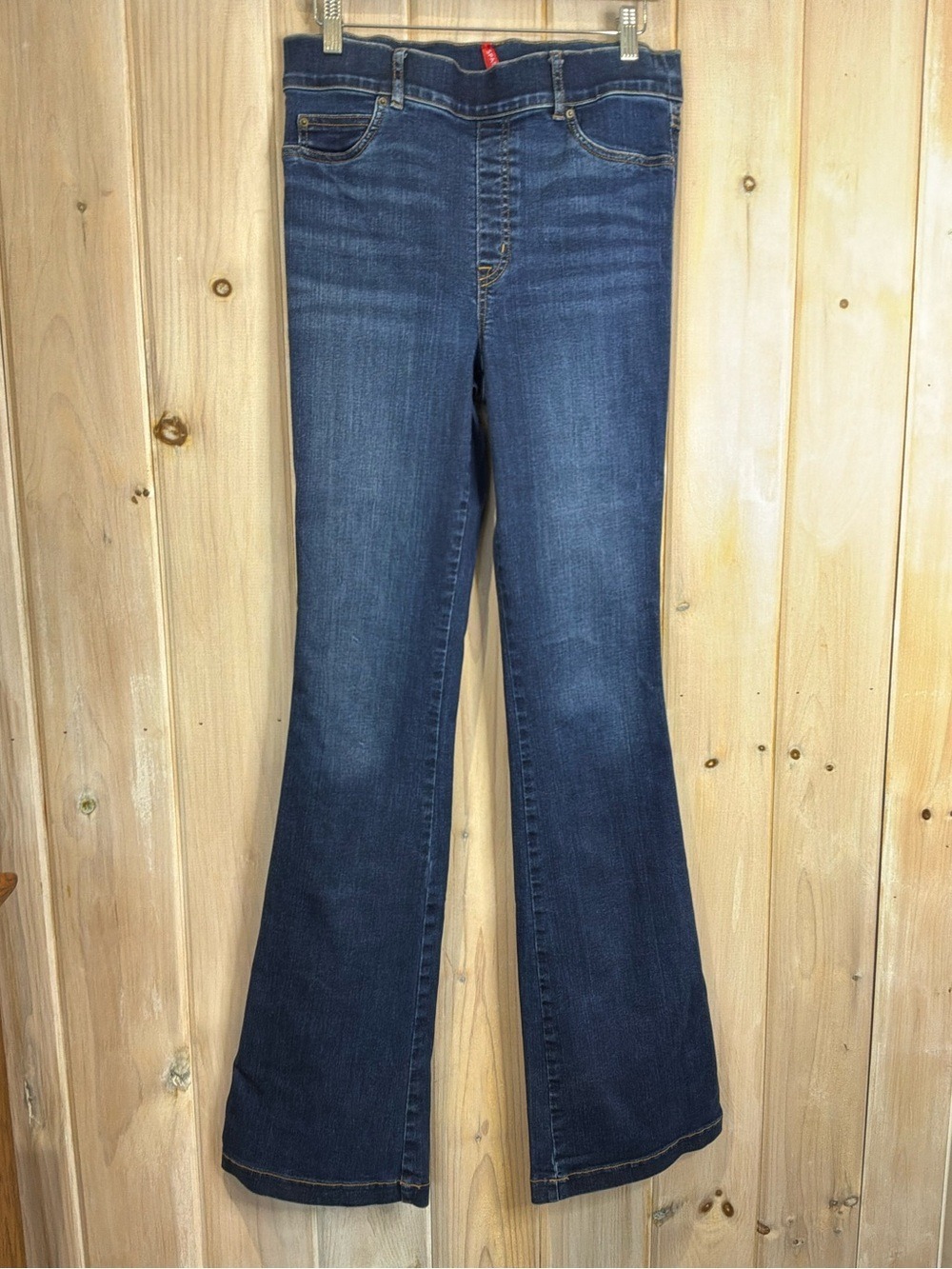 Spanx Flare Jeans with tummy control Size Large - Picture 3 of 8